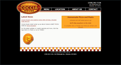 Desktop Screenshot of cocciahouse.com